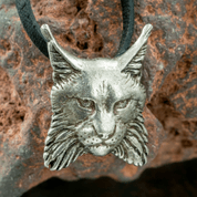 RYS OSTROVID - LYNX, PŘÍVĚŠEK, CÍN - AMULETY ZVÍŘATA