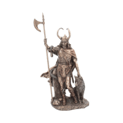 LOKI VIKINGSKÝ BŮH 35CM - FIGURKY, LAMPY, TĚŽÍTKA