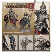 WARHAMMER AGE OF SIGMAR DEATHRATTLE SKELETONS - WARHAMMER 40K