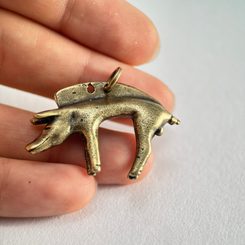 COLLACH, KELTSKÝ NÁKRČÍK TORQUES MOSAZNÝ - TORQUESY - ŠPERKY
