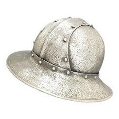 STŘEDOVĚKÁ PŘILBA, ŽELEZNÝ KLOBOUK, XIII. STOLETÍ, KONSTANZ - STŘEDOVĚKÉ PŘILBY - ZBROJE