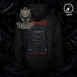 FENRIR, MIKINA S KAPUCÍ ZIP - MIKINY - MÓDA