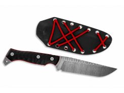 SPECIÁLNÍ NŮŽ GHOST + POUZDRO KYDEX, ČERVENÝ - KUCHYŇSKÉ NOŽE - ZBRANĚ