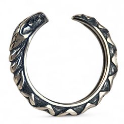 SERPENT, HAD, STŘÍBRNÝ PRSTEN, AG 925 - PRSTENY - STŘÍBRNÉ ŠPERKY