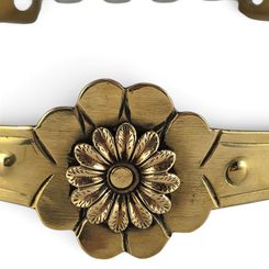 Ceinture en cuir, marron