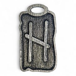 HAGALAZ - RUNOVÝ AMULET ZINEK - RUNY - ŠPERKY