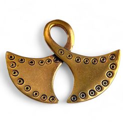 SKANDINÁVSKÝ AMULET, BRONZ - PŘÍVĚSKY - ŠPERKY