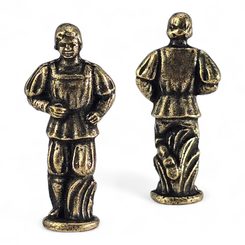 SEDLÁK, FIGURKA, ZINEK, STAROMOSAZ - KOVOVÉ FIGURKY A DEKORACE - HOME DECOR