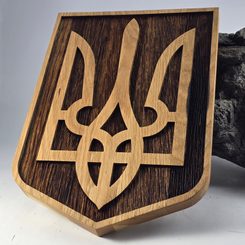 ČESKÝ LEV, STŘEDOVĚKÝ ERB VE ŠTÍTU 20CM - DŘEVĚNÉ OBRAZY - HOME DECOR