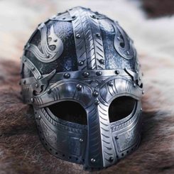 VENDEL, LUXUSNÍ VIKINSKÁ PŘILBA - VIKINSKÉ PŘILBY - ZBROJE