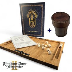 FARKLE A KOŽENÝ KALÍŠEK, SADA, KCD2 LICENCE - KINGDOM COME: DELIVERANCE II