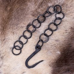 PÁNEV PERUNIKA 23 CM, PÁNVIČKA S VIDLIČKOVOU RUKOJETÍ - OSTATNÍ BUSHCRAFT VÝROBKY - TÁBOŘENÍ A ŘEMESLA