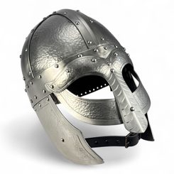 STEFNIR, VIKINGSKÁ HELMA S LÍCNICEMI - VIKINSKÉ PŘILBY - ZBROJE