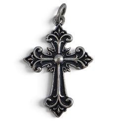 PŘÍVĚŠEK MUŠKETÝRSKÝ KŘÍŽ, ZINEK - STŘEDOVĚKÉ AMULETY - ŠPERKY