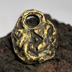 DAGAZ - RUNOVÝ AMULET ZINEK STAROMOSAZ - RUNY - ŠPERKY