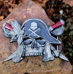 JOLLY ROGER, PIRÁTSKÁ OPASKOVÁ SPONA - SPONY, OPASKY NA ZAKÁZKU - SEDLÁŘSTVÍ