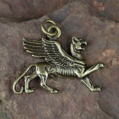 COLLACH - KELTSKÝ KANEC, PŘÍVĚŠEK ZINEK, STAROMOSAZ - VŠECHNY AMULETY, VLASTNÍ VÝROBA - ŠPERKY