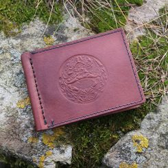 CERNUNNOS, KOŽENÁ PENĚŽENKA - DOLAROVKA - KOŽENÉ PENĚŽENKY - SEDLÁŘSTVÍ
