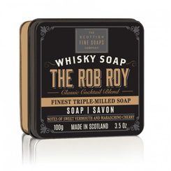 The Rob Roy WHISKY skotské pánské mýdlo - Vermut a Třešeň Maraschino 100g