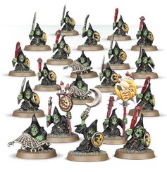 WARHAMMER AGE OF SIGMAR GLOOMSPITE GITZ: STABBAS - WARHAMMER - HRY A KNIHY