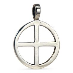 SYMBOL SLUNCE V, STŘÍBRNÝ PŘÍVĚSEK, AG 925 - PŘÍVĚSKY - STŘÍBRNÉ ŠPERKY