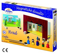 DIVADLO MAGNETICKÉ - HRAD - DĚTSKÉ HRAČKY - HRY A KNIHY