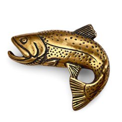 PSTRUH, RYBA AMULET BRONZ - PŘÍVĚSKY - ŠPERKY