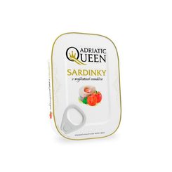 Sardinky v rajčatovém protlaku 105 g – Adriatic Queen