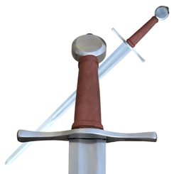 HENRY, JEDNORUČNÍ MEČ, 13. - 14. STOLETÍ, FULL TANG - STŘEDOVĚKÉ MEČE - ZBRANĚ