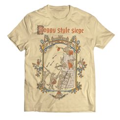 DOGGY STYLE SIEGE - STŘEDOVĚCÍ ZAJÍCI A PSI, TRIČKO PÁNSKÉ - TRIČKA PÁNSKÁ - MÓDA