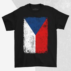 ČESKÁ VLAJKA, TRIČKO PÁNSKÉ - TRIČKA PÁNSKÁ - MÓDA