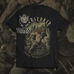 BERSERKER - VIKINSKÝ VÁLEČNÍK, TRIČKO PÁNSKÉ, BAREVNÉ - TRIČKA PÁNSKÁ - MÓDA