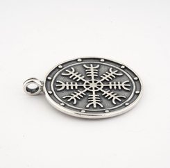 VEGVÍSIR - ISLANDSKÁ RUNA, STŘÍBRNÝ PŘÍVĚSEK, AG 925, MALÝ - PŘÍVĚSKY - STŘÍBRNÉ ŠPERKY
