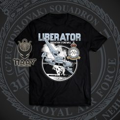 LIBERATOR 311. československá bombardovací peruť RAF TRIČKO pánské