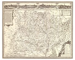 MORAVA, HISTORICKÁ MAPA, RUČNÍ PAPÍR - PLAKÁTY - HOME DECOR