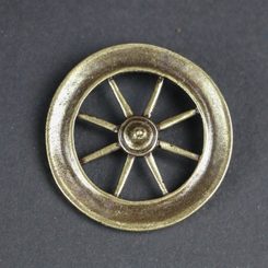 SLOVANSKÝ VLK AMULET ZINEK STAROMOSAZ - SLOVANSKÉ AMULETY - ŠPERKY