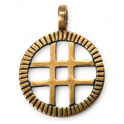 BALTSKÉ SLUNCE, PŘÍVĚŠEK, BRONZ - PŘÍVĚSKY - ŠPERKY