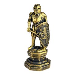 RYTÍŘ - BOHEMIA, FIGURKA - SLOVANÉ, ČECHY, MORAVA - HOME DECOR