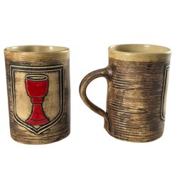 HUSITSKÝ KALICH, KERAMICKÝ HRNEK - UŽITNÁ KERAMIKA - STOLOVÁNÍ