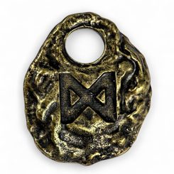 DAGAZ - RUNA, PŘÍVĚSEK - RUNY - ŠPERKY