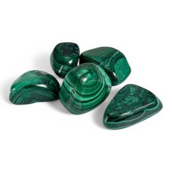 MALACHIT, TROMLOVANÝ KÁMEN - TROMLOVANÉ KAMENY - HOME DECOR