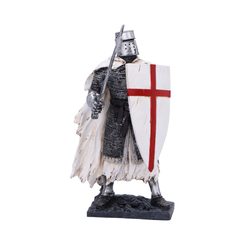 STŘEDOVĚKÝ TEMPLÁŘSKÝ RYTÍŘ, FIGURKA - FIGURKY - HOME DECOR