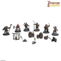 DUNGEONS & LASERS: DWARVEN MINERS - ARCHON STUDIO - HRY A KNIHY