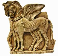 SPŘEŽENÍ PEGASŮ - ANTIKA - HOME DECOR