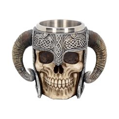 VIKING SKULL, HRNEK 550 ML - POHÁRY A HRNKY - HOME DECOR