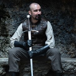 GERALT - KOŽENÁ KAZAJKA - PÁNSKÉ ODĚVY - MÓDA