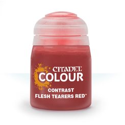 CITADEL CONTRAST FLESH TEARERS RED 18ML - WARHAMMER - BARVY CITADEL - HRY A KNIHY
