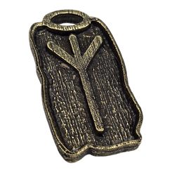 DAGAZ - RUNOVÝ AMULET ZINEK STAROMOSAZ - RUNY - ŠPERKY