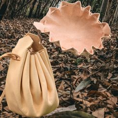 ROZKLÁDACÍ MĚŠEC PRO BUSHCRAFT I HISTORICKÝ - KOŽENÉ MĚŠCE - SEDLÁŘSTVÍ