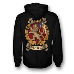 PATRIOT BOHEMIA, MIKINA S KAPUCÍ, ZIPPER - MIKINY - MÓDA